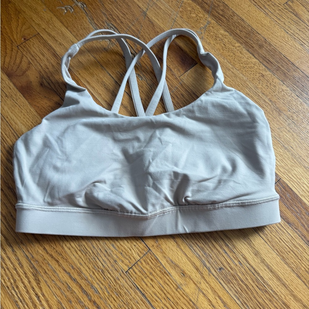 Women's tan Sports Bra